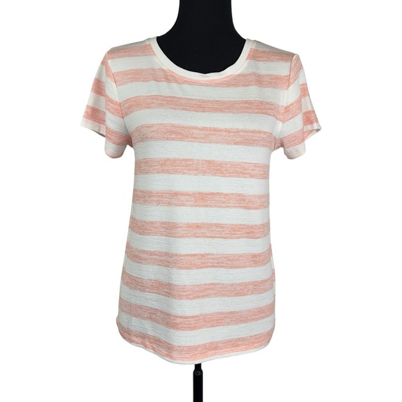 Market & Spruce Tops - Market‎ & Spruce Stitch Fix Juuna HiLo Knit Stripe Tee XS Petite Casual Stretch